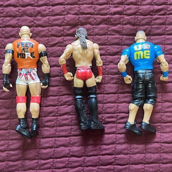 Trio of Wrestling Action Figures - Picture 4 of 4